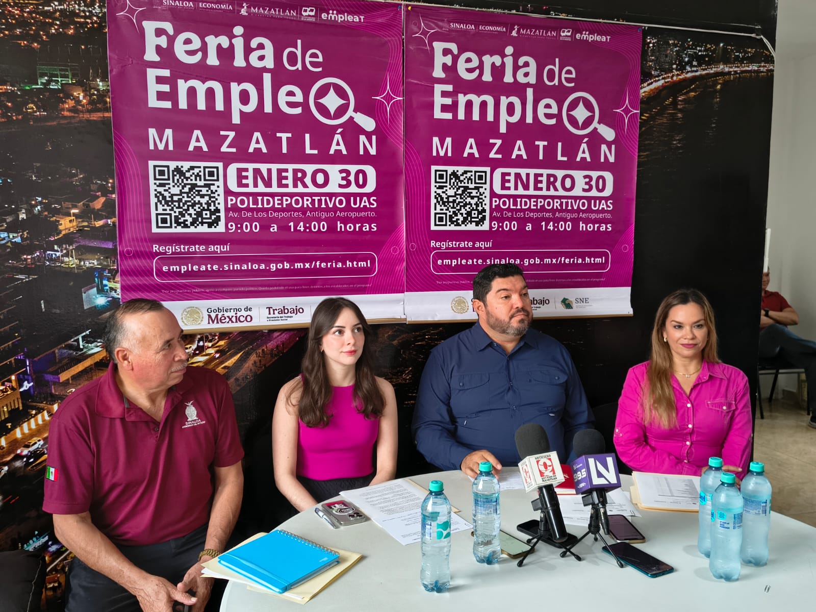 Anuncian Feria de Empleo en Mazatlán
