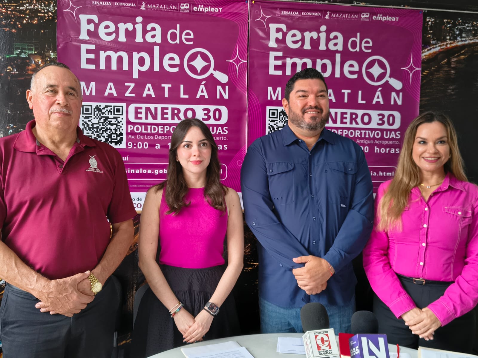 Anuncian Feria de Empleo en Mazatlán
