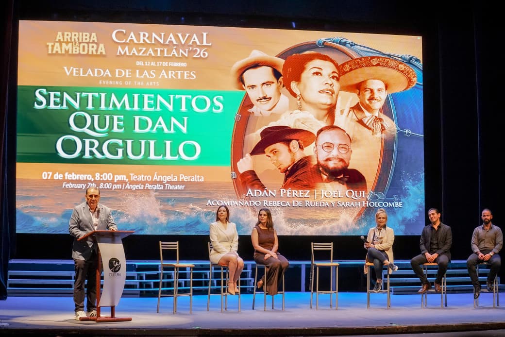 Anuncian la Velada de las Artes del Carnaval de Mazatlán