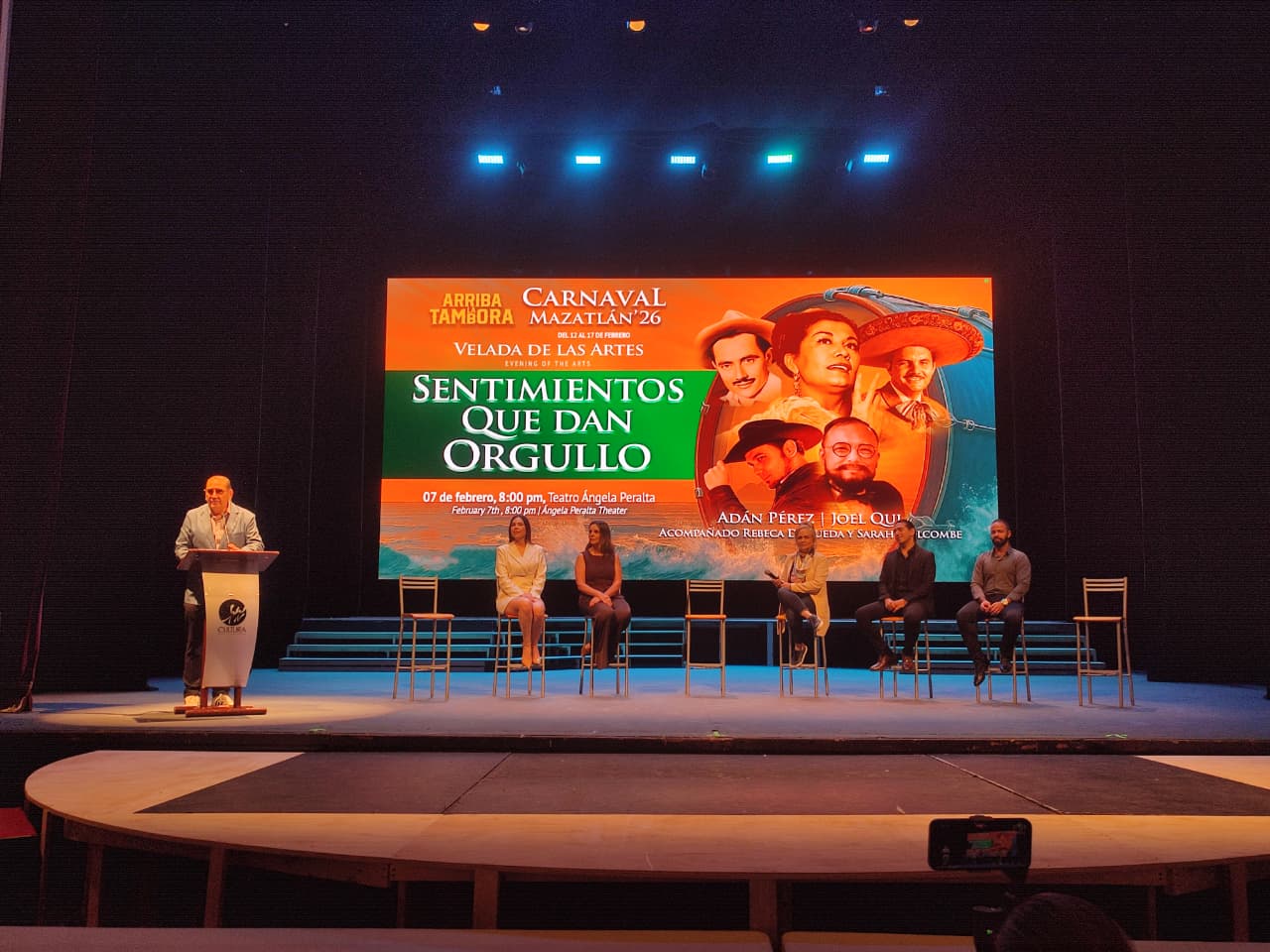 Anuncian la Velada de las Artes del Carnaval de Mazatlán