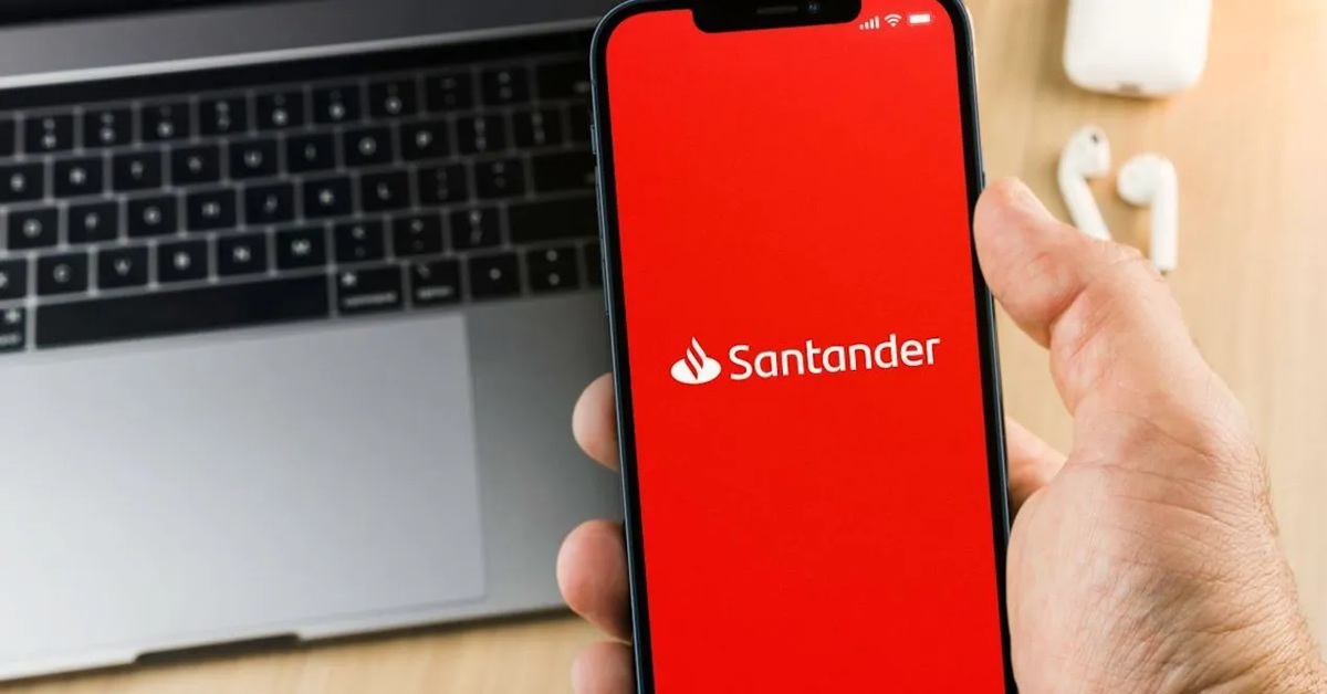 Aplicación de Santander en el Celular