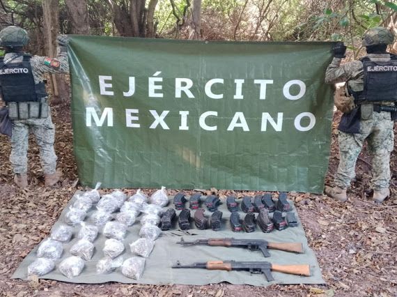 arsenal decomisado en mazatlan