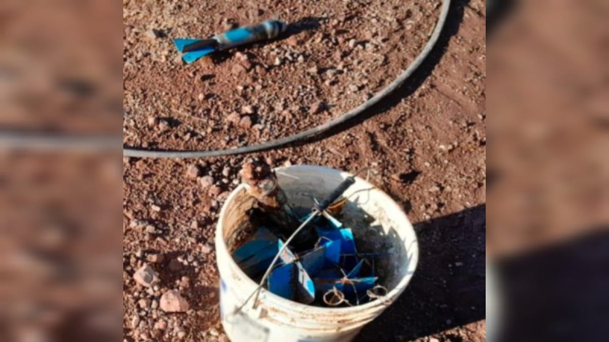 aseguran explosivos y un aditamento lanzagranadas en badiraguato lugar