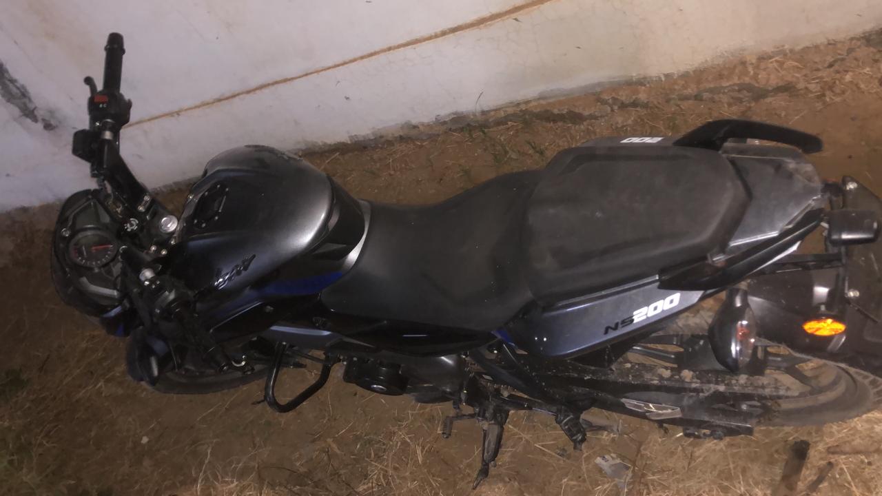 Aseguran motocicleta abandonada en Mazatlán