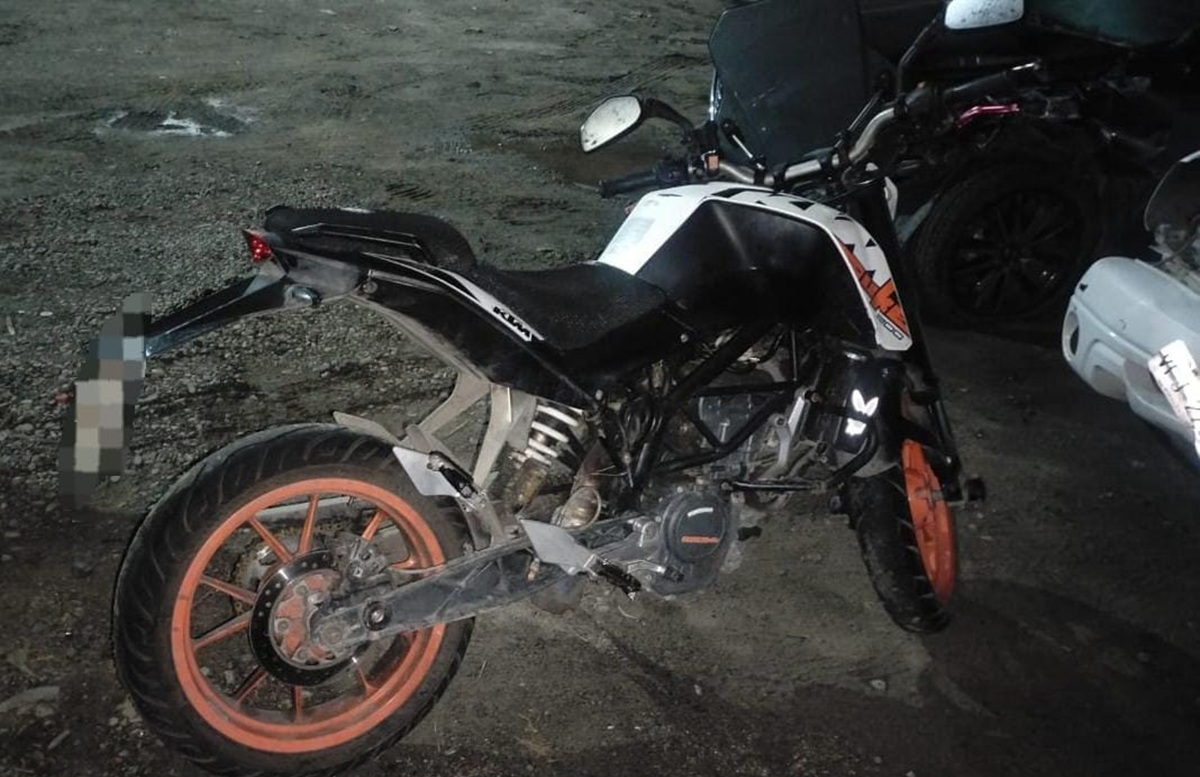 Aseguran motocicleta con reporte de robo en Mazatlán