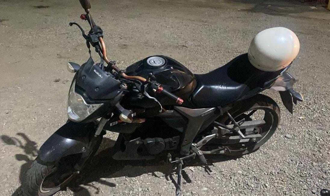 Aseguran motocicleta con reporte de robo en Mazatlán
