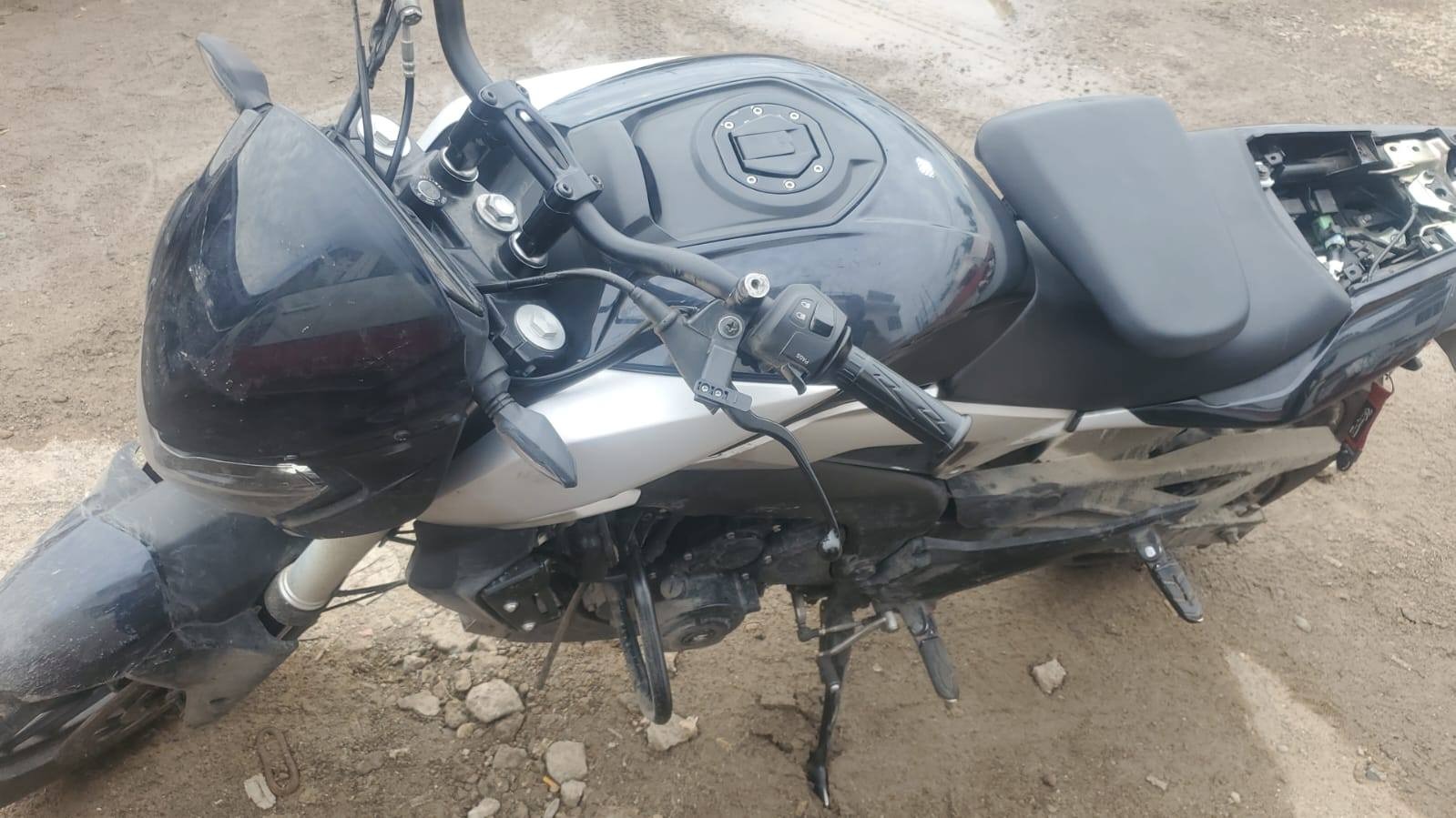Aseguran motocicleta con reporte de robo en Mazatlán