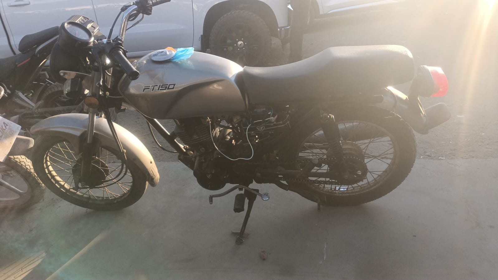 Aseguran motocicleta en Mazatlán