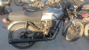 Aseguran motocicleta en Mazatlán