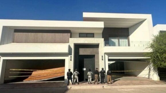 Vandalizaron dos casas; un lanzagranadas y vehículos blindados entre lo asegurado tras fuerte operativo en Gran Canaria, Culiacán, Sinaloa