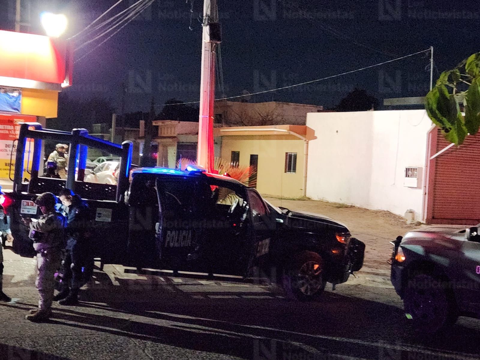 Ejército resguarda el sitio donde un joven fue asesinado en Culiacán