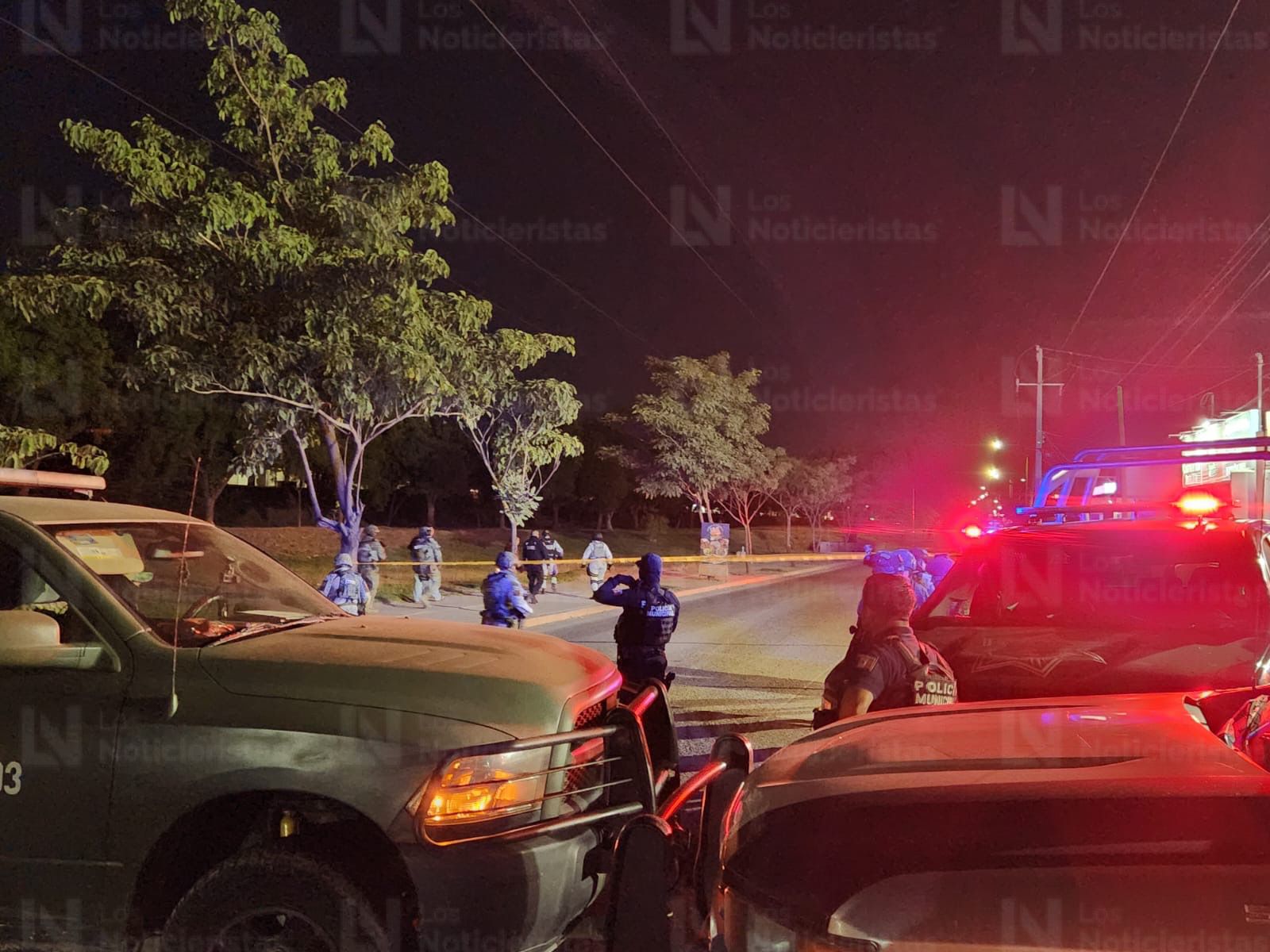 Ejército resguarda el sitio donde un joven fue asesinado en Culiacán