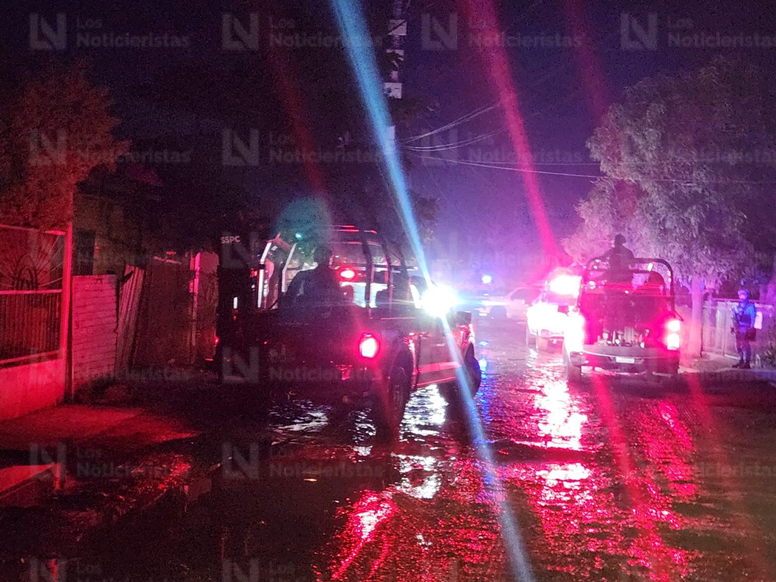 Policías estatales fueron atacados a balazos en La Cascada, en Culiacán