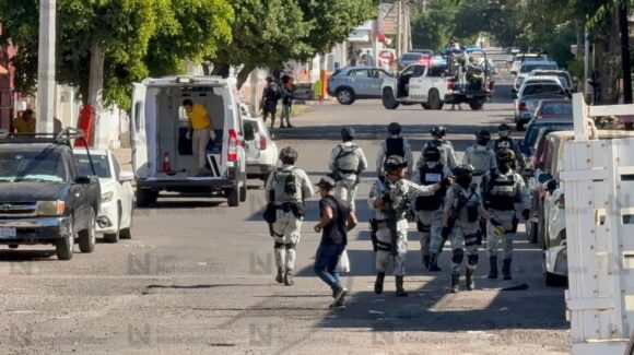 Ataque a balazos en pleno Centro de Culiacán, Sinaloa deja un herido