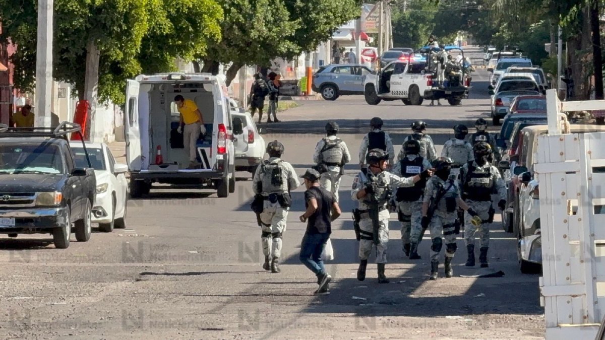 ataque a balazos en pleno centro de culiacan apoyo