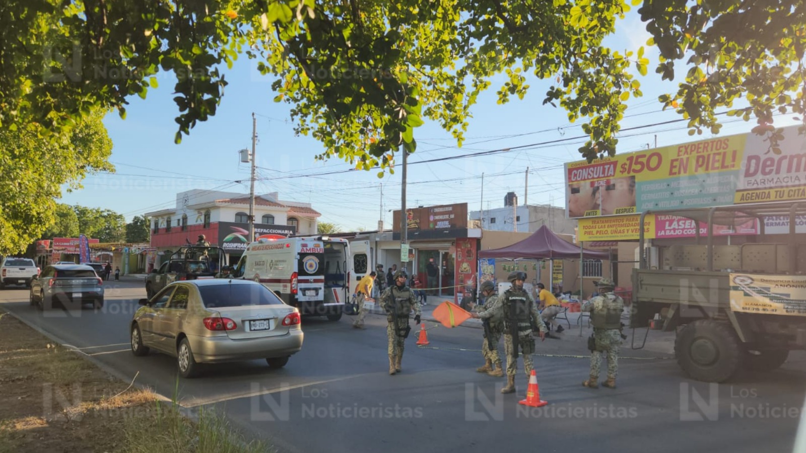Ataque a balazos en puesto de mariscos deja un hombre fallecido y una mujer herida en Culiacán