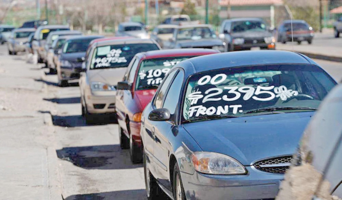 Venta de autos chocolate, cuyo programa de regularización terminó