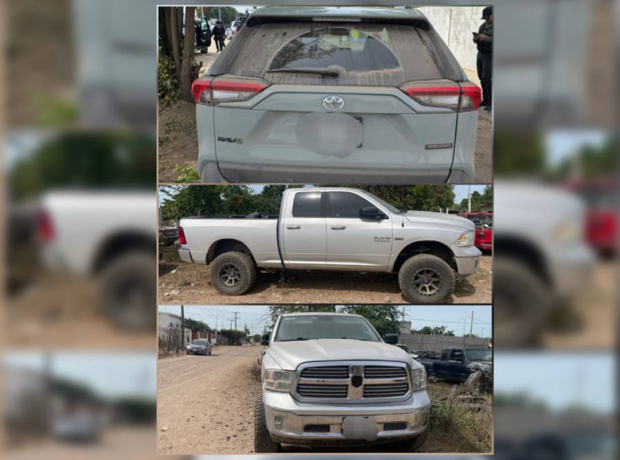 autos recuperados en culiacan