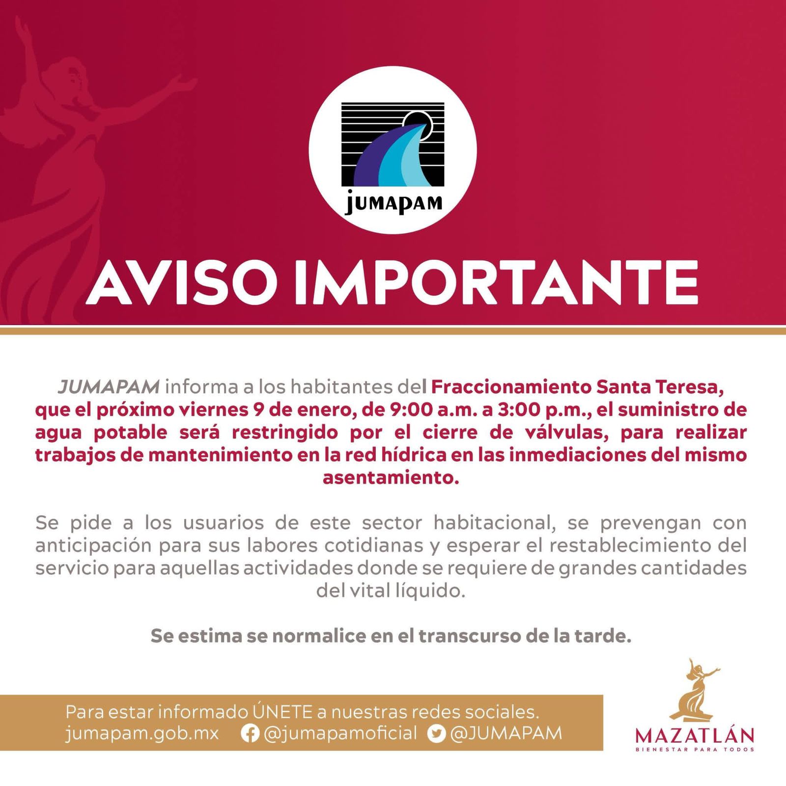 aviso jumapam