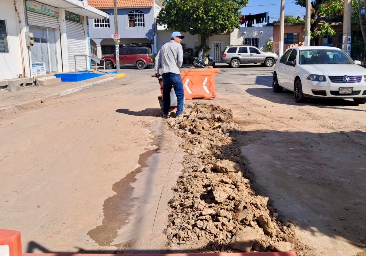 bacheo calles Mazatlán