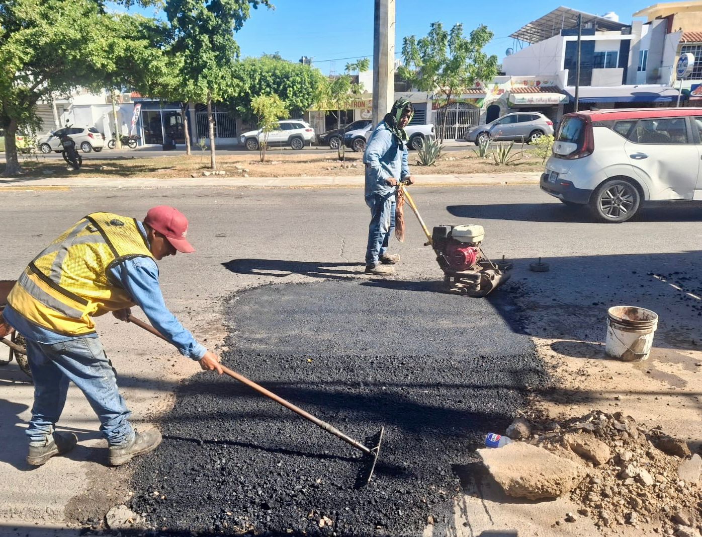 Bacheo de calles