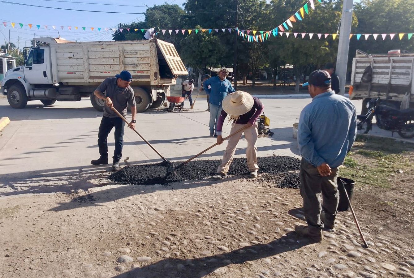 Bacheo de calles