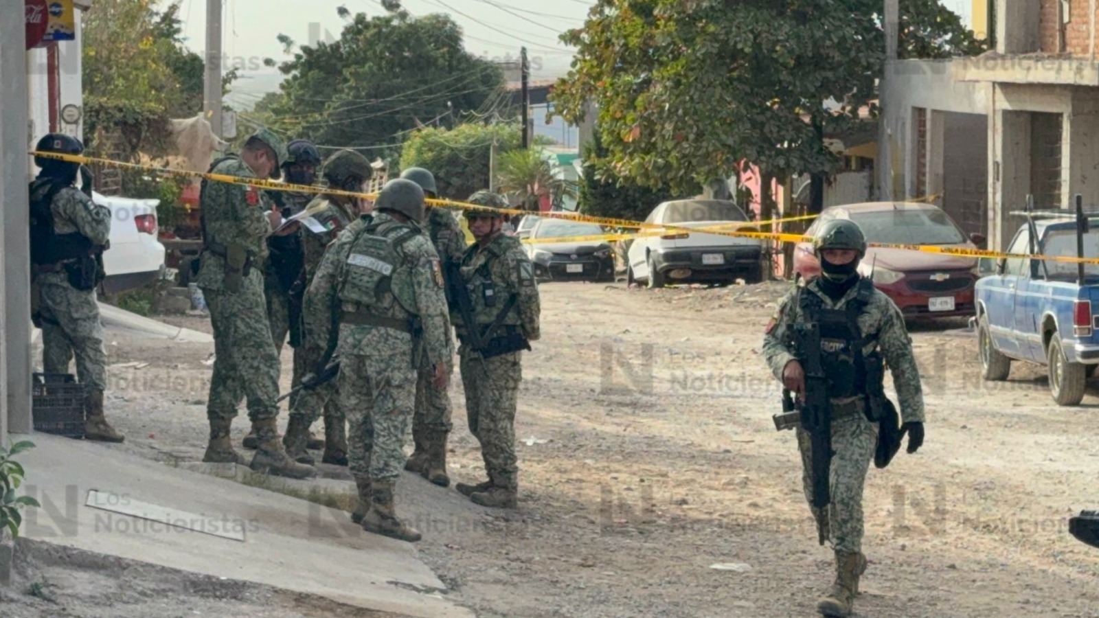 Persecución y balacera en las colonias Esthela Ortiz y Felipe Ángeles