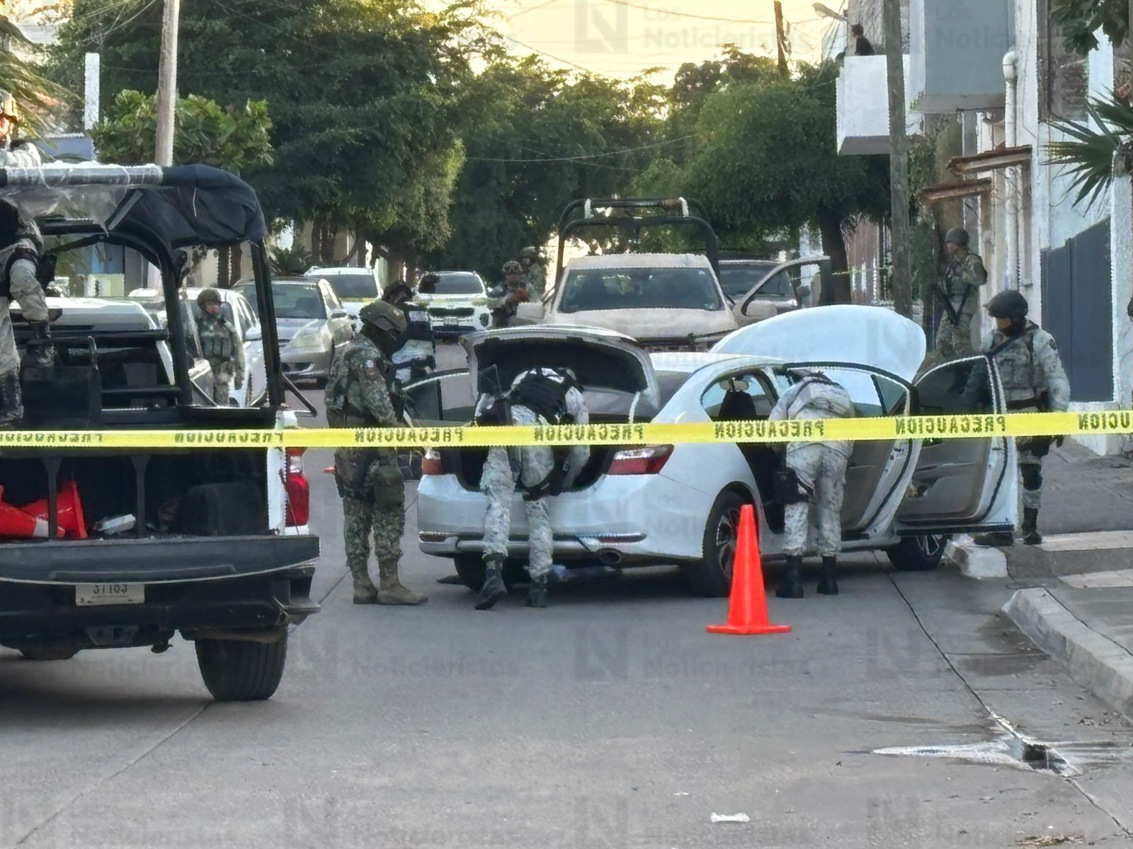 Balacera en inmediaciones de Tierra Blanca en Culiacán