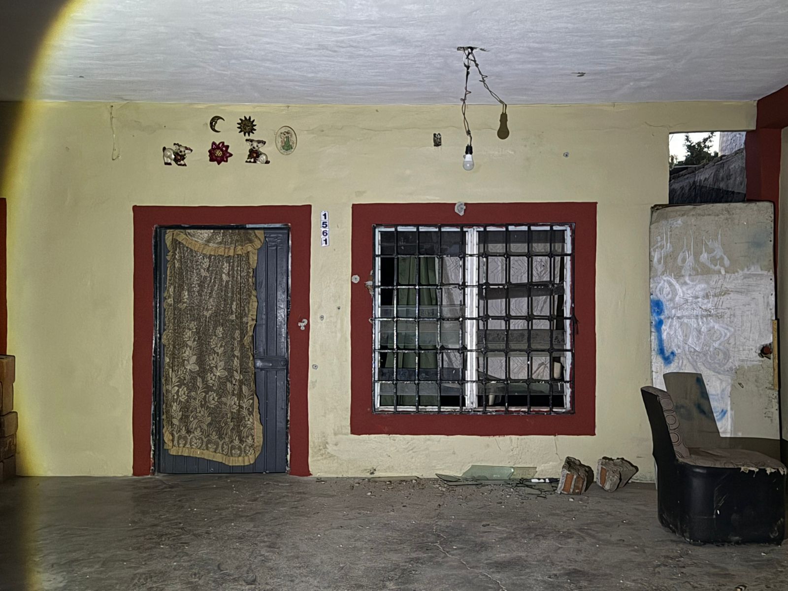 Casa baleada tras balacera en Villa Juárez, Navolato