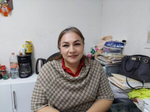 Yajaira Cecilia López Camacho, directora del Banco de Alimentos Guamúchil