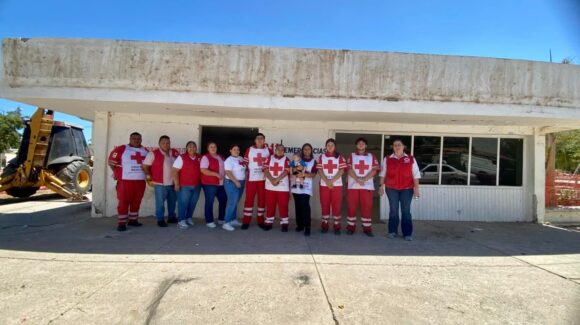 Apertura de la base de Cruz Roja en Ruiz Cortines, Guasave, Sinaloa, se retrasa; abrirá en febrero
