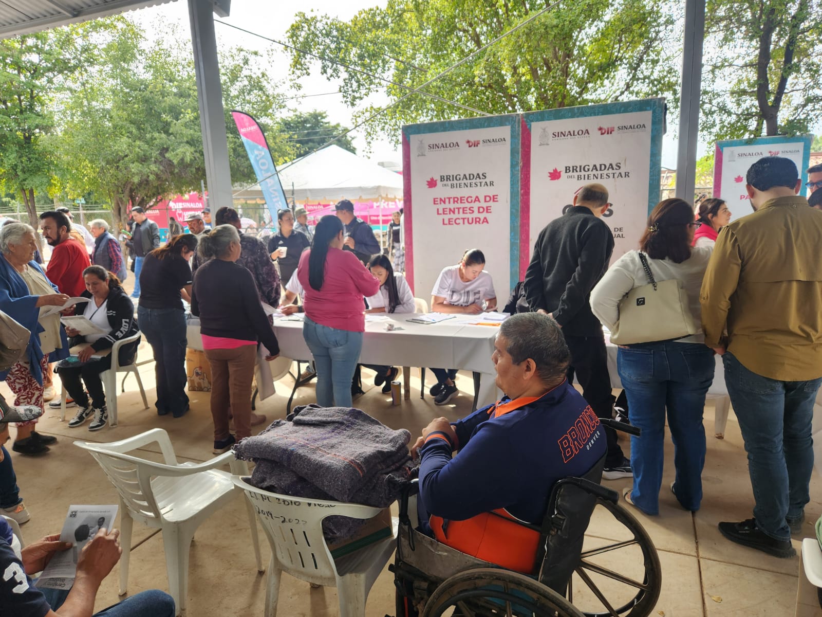 Brigadas del Bienestar en Nío, Guasave, Sin.