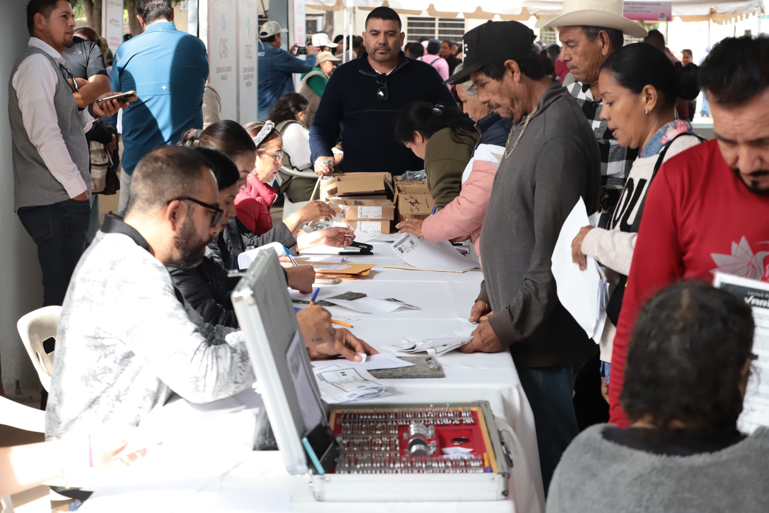 Brigadas del Bienestar en Nío, Guasave, Sin.