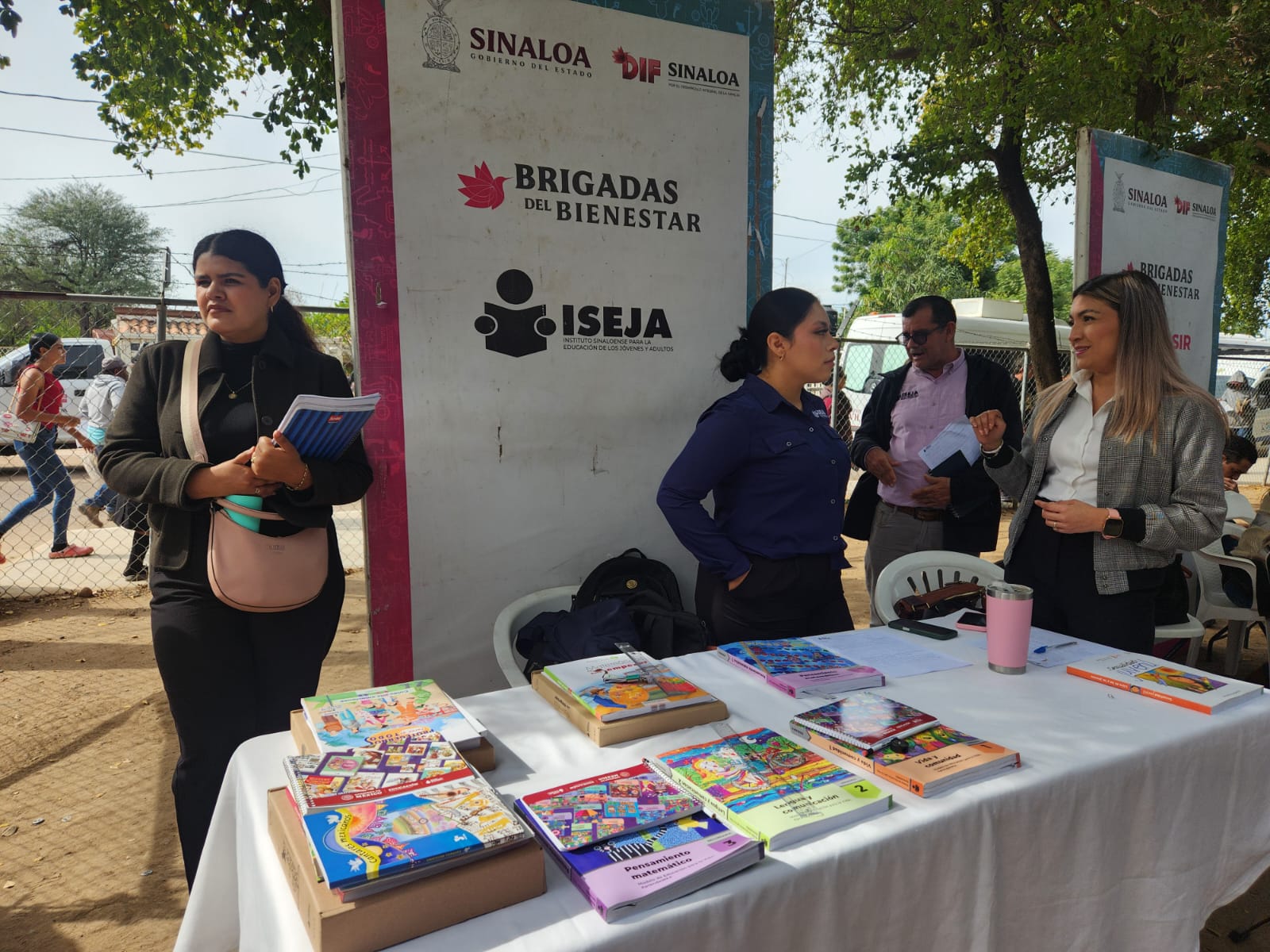 Brigadas del Bienestar en Nío, Guasave, Sin.