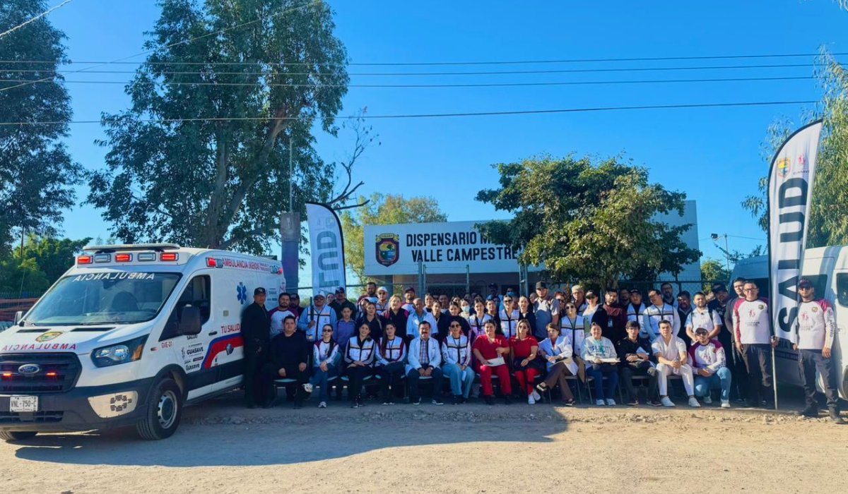 Brigadas médicas en Guasave, Sinaloa