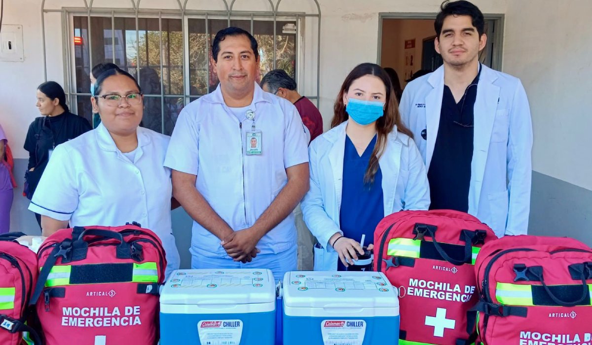 Brigadas médicas en Guasave, Sinaloa