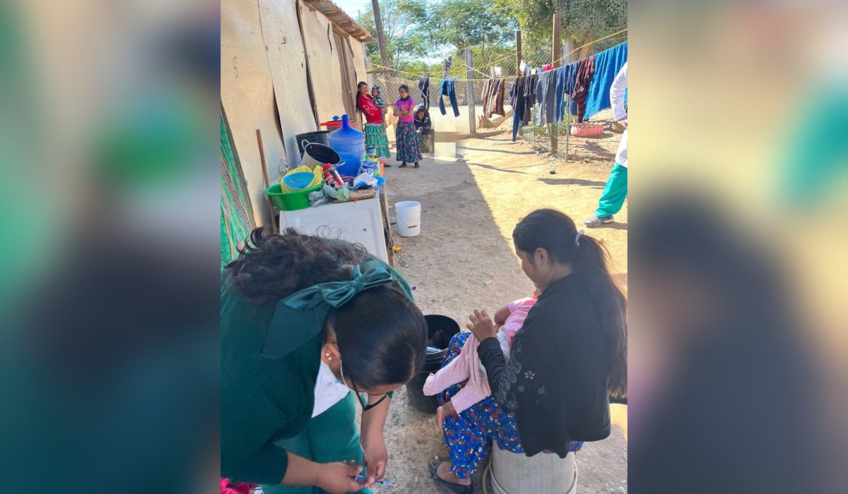 Brigadas médicas en Guasave, Sinaloa