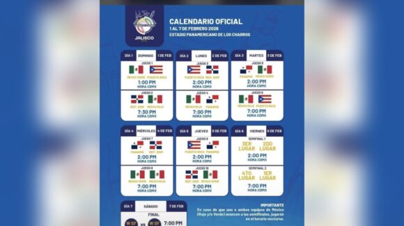 Jalisco se alista para recibir la Serie del Caribe 2026 en el Estadio Panamericano