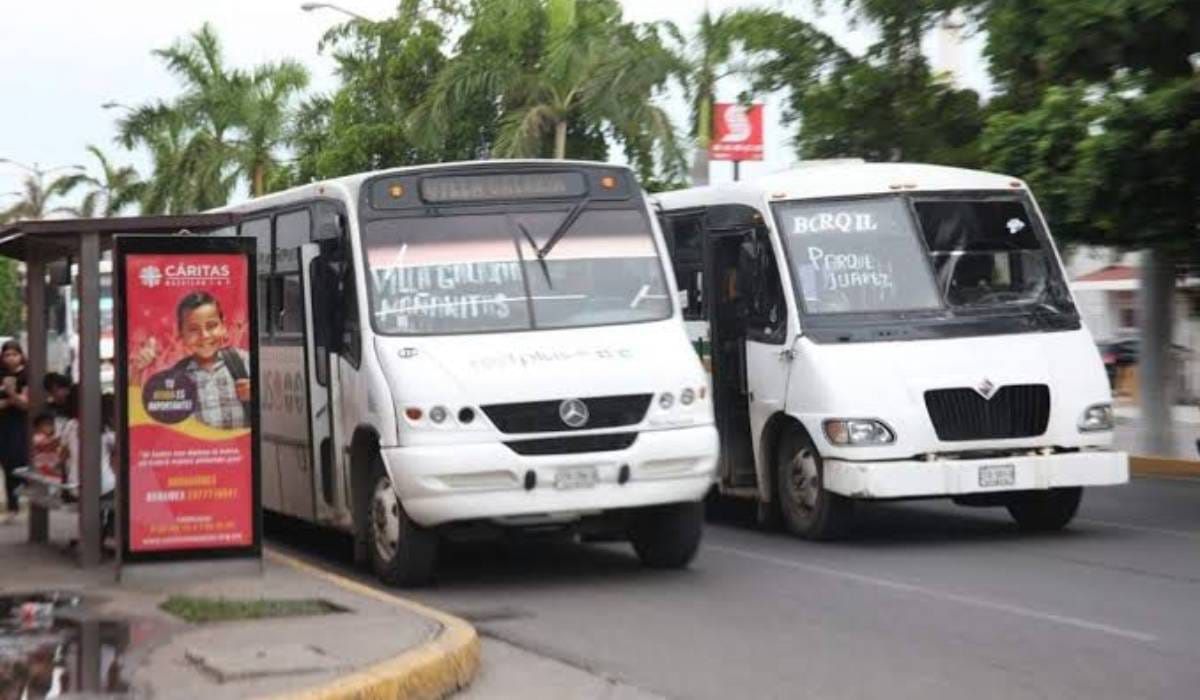 Camiones urbanos de Mazatlán