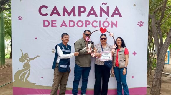 Arranca “Huellitas del Bienestar” en este 2026 con nueve adopciones de perritos y gatitos en Mazatlán, Sinaloa