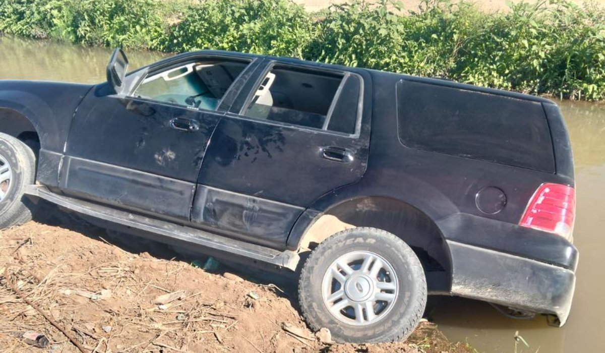 "Canalazo" en Guasave, Sinaloa