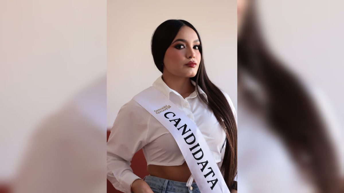 candidata a reina del Carnaval Guasave