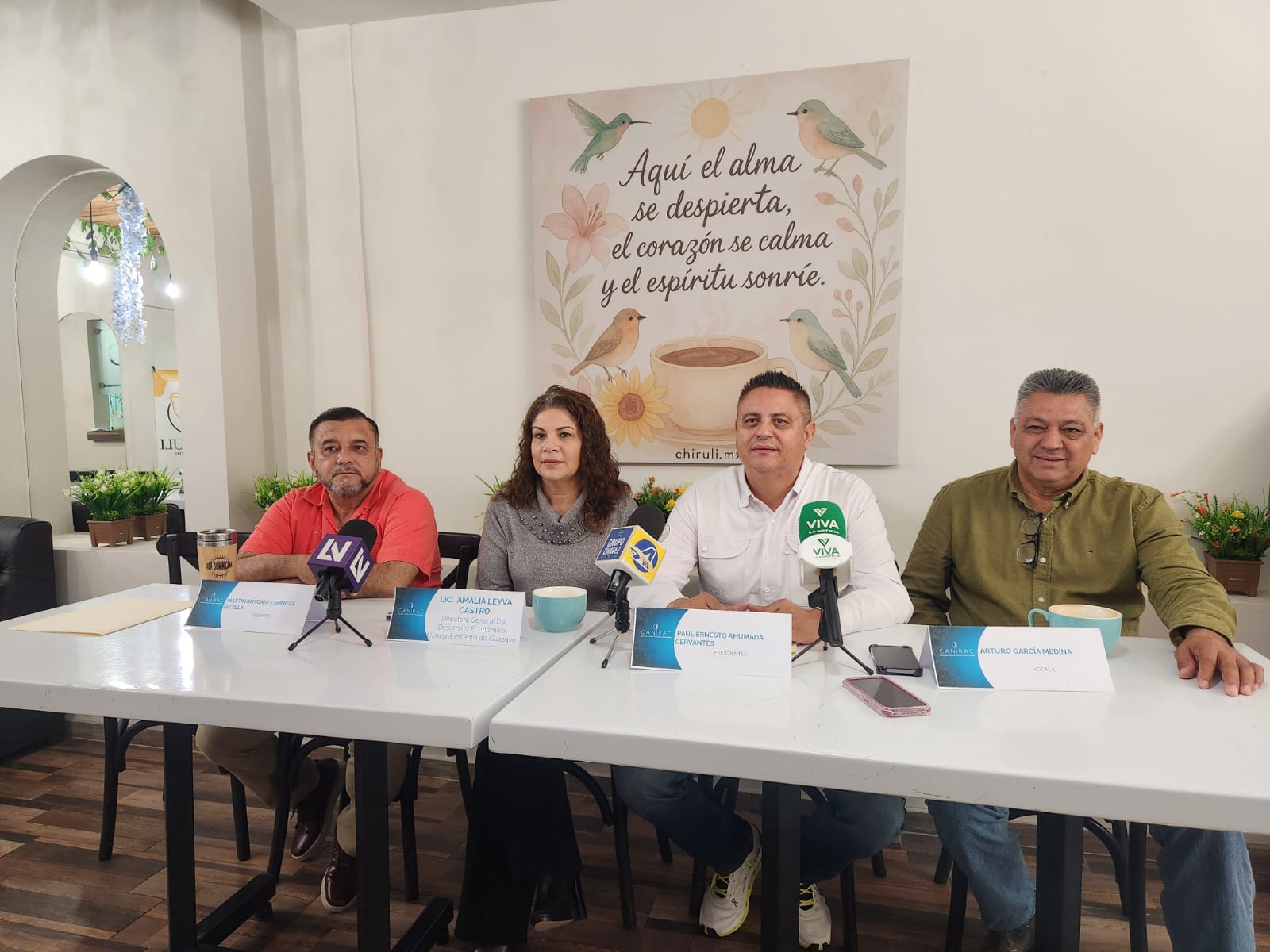 Paúl Ahumada Cervantes, Amalia Leyva Castro y Marina Castro Valenzuela