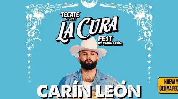 Carín León presenta cartelera internacional para La Cura Fest