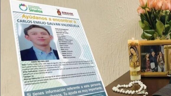 Tres meses sin Carlos Emilio: madre exige acciones urgentes por joven desaparecido en Mazatlán, Sinaloa