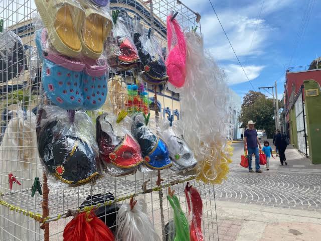 Comerciantes en el Carnaval de Mazatlán