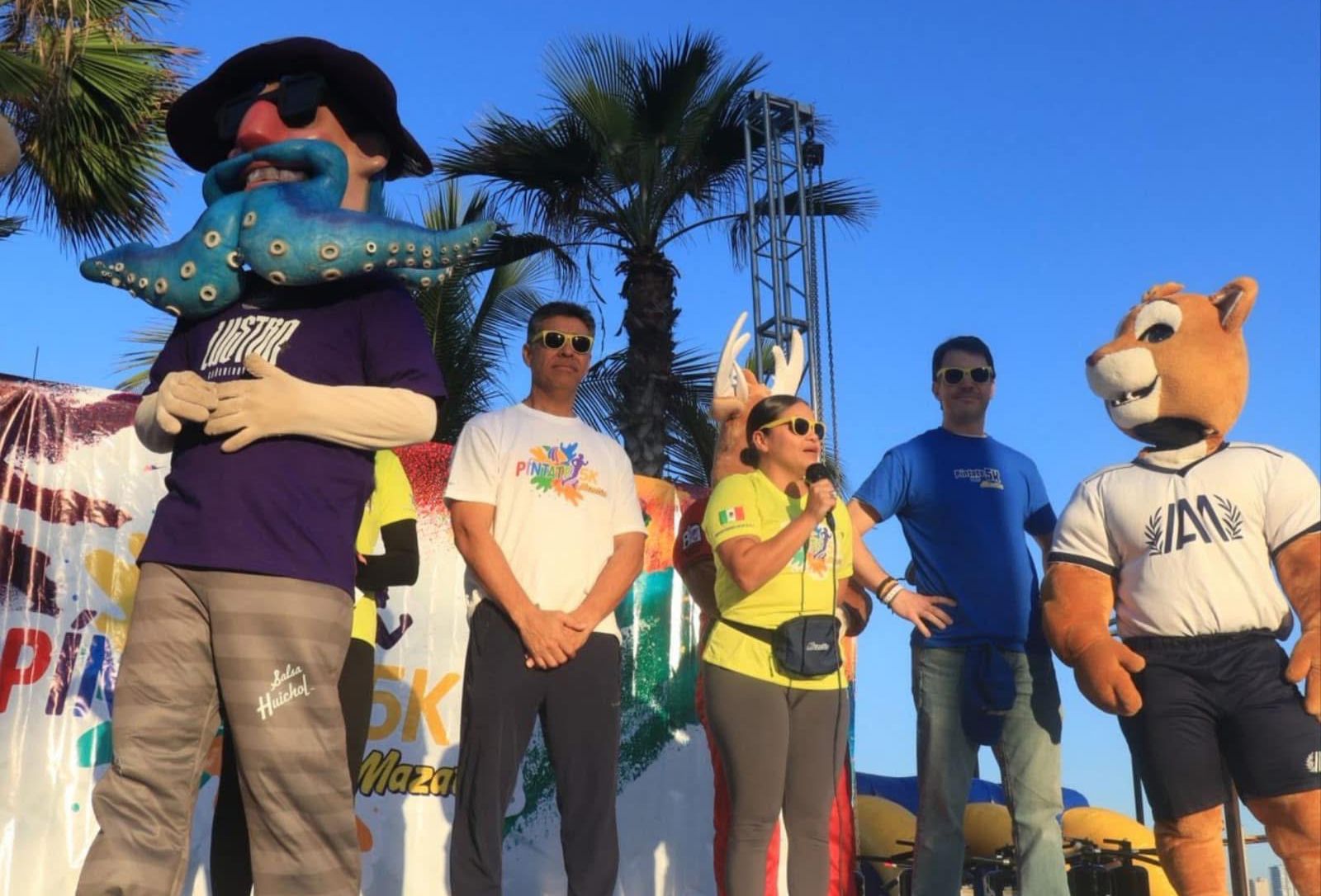 Carrera Píntate 5K Mazatún en Mazatlán