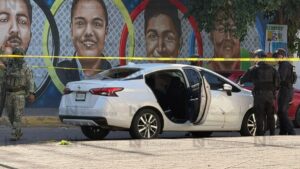 carro del estadio universitarios baleado en balacera en culiacan