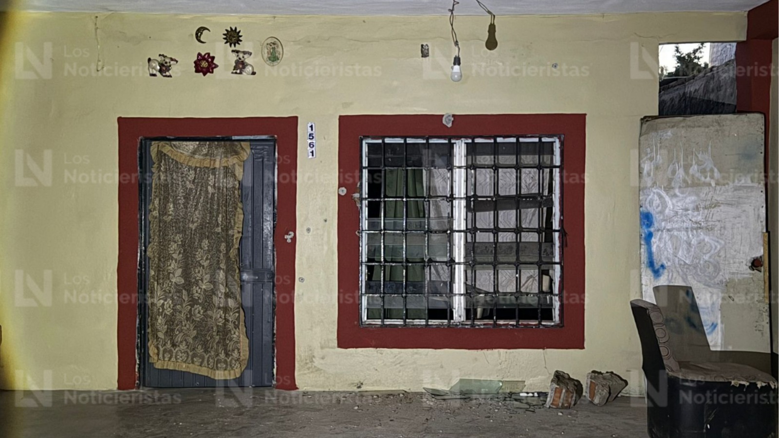 Casa baleada tras balacera en Villa Juárez, Navolato
