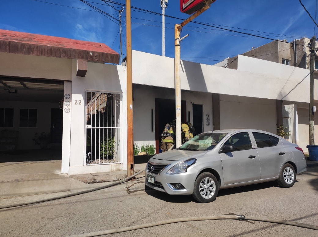 Casa incendio Guasave